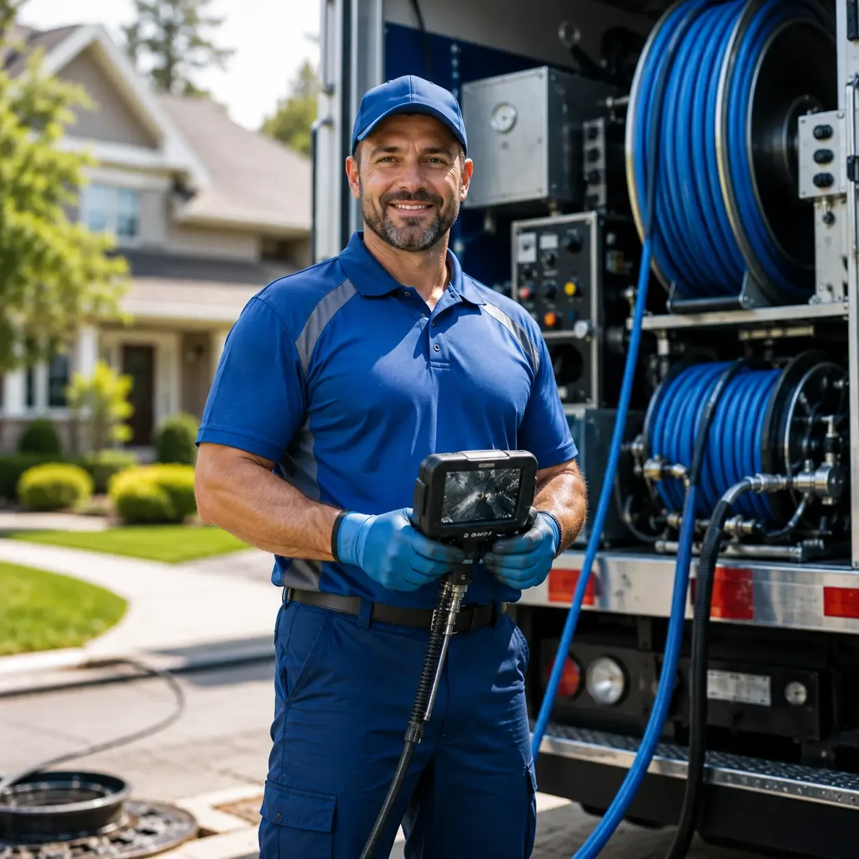 Local outdoor drain cleaning specialists in Hamburg, NJ
